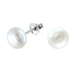 Premokshi Fresh Water Pearl 925 Sterling Silver Stud Earrings (925-EAR-1-8MM)